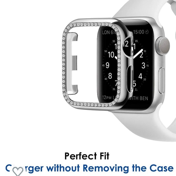 FASHION 💎 2 Piece design Apple watch Band and Face frame ( NEW )🆕 SET🎁🎉 - Picture 5 of 6